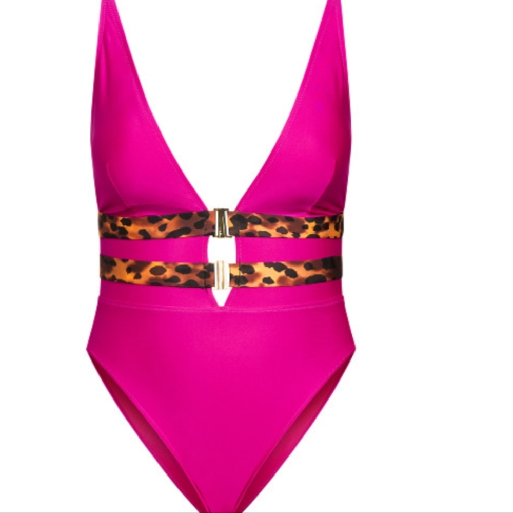 Vibrant one piece swim suit